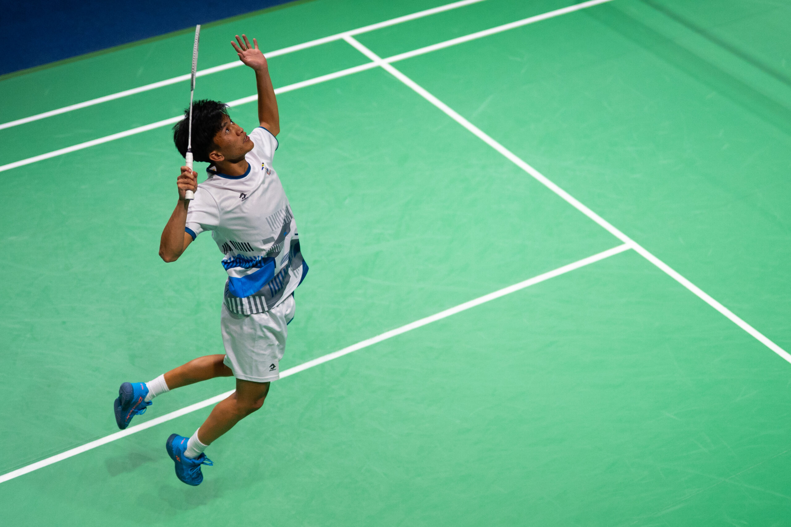 Richen Dorji represents Bhutan University Sports Federation at the FISU Games. | © Salomée Michon-Vinçont / Rhine-Ruhr 2025